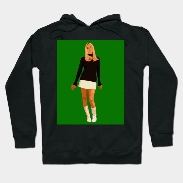 Margot robbie hoodie top